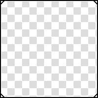 RPG Map Elements , black frame transparent background PNG clipart