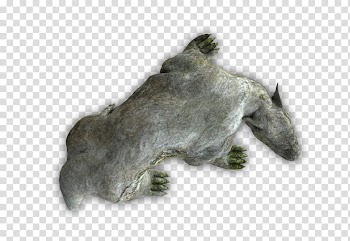 RPG Map Elements , gray animal transparent background PNG clipart
