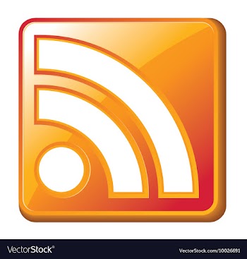 Rss icon vector image