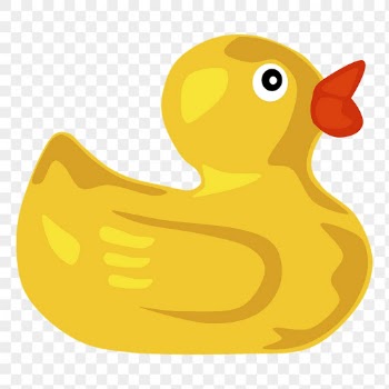 Rubber duck png sticker illustration, | Free PNG - rawpixel