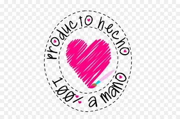 Rubber stamp Love Textile Hand Logo - bellon 