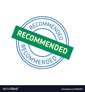 rubber stamp of recommended