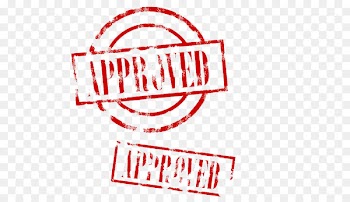 Rubber stamp Postage stamp Clip art - approved,Red Seal 