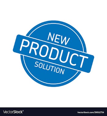 rubber stamp set of new product solution