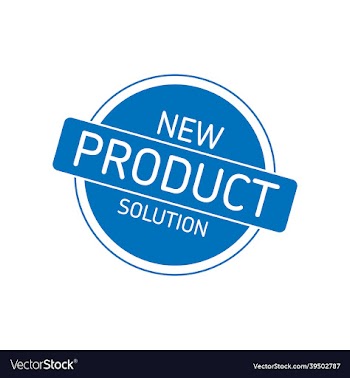rubber stamp set of new product solution