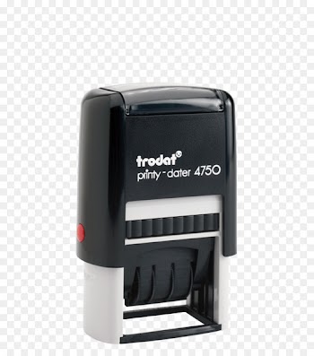 Rubber stamp Trodat Printing Office Supplies Postage Stamps - kladblok 