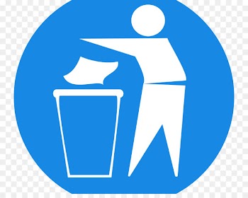 Rubbish Bins & Waste Paper Baskets Recycling bin Clip art Sign - 2 buckets 