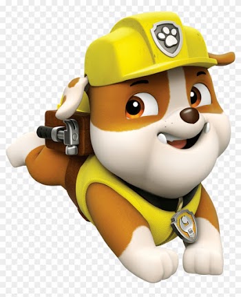 Rubble 2 Paw Patrol Clipart Png - Rubble From Paw Patrol