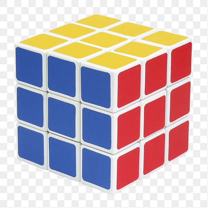 Rubik's cube png sticker, toy | Free PNG - rawpixel