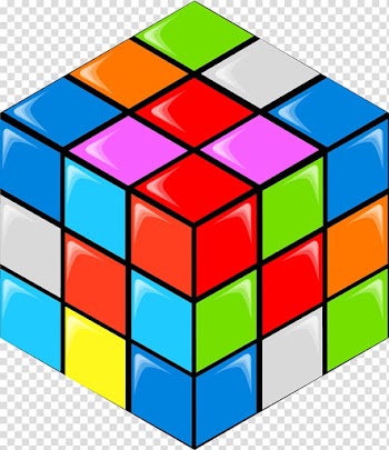 Rubiks Cube, Color Rubik's Cube transparent background PNG clipart