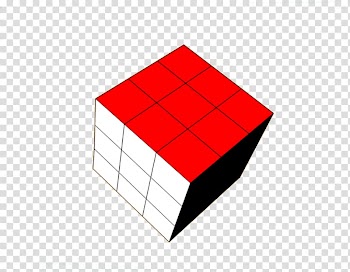 Rubiks Cube Designer, Three-color cube transparent background PNG clipart