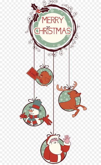 Rudolph Christmas tree Christmas decoration - Christmas decorations 