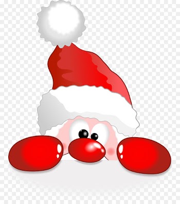 Rudolph Funny Santa Claus Reindeer Christmas - Santa 