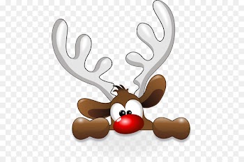 Rudolph Reindeer Santa Claus Clip art - Reindeer Cliparts 