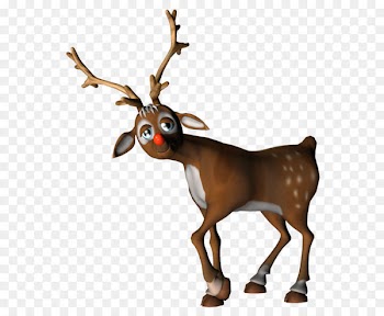 Rudolph Reindeer Santa Claus Clip art - Rudolf PNG Clipart 