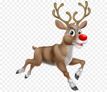Rudolph Santa Claus's reindeer Santa Claus's reindeer - Transparent Christmas Rudolph PNG Clipart 