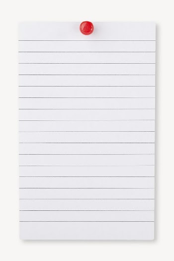 Ruled note paper isolated psd | Free PSD - rawpixel