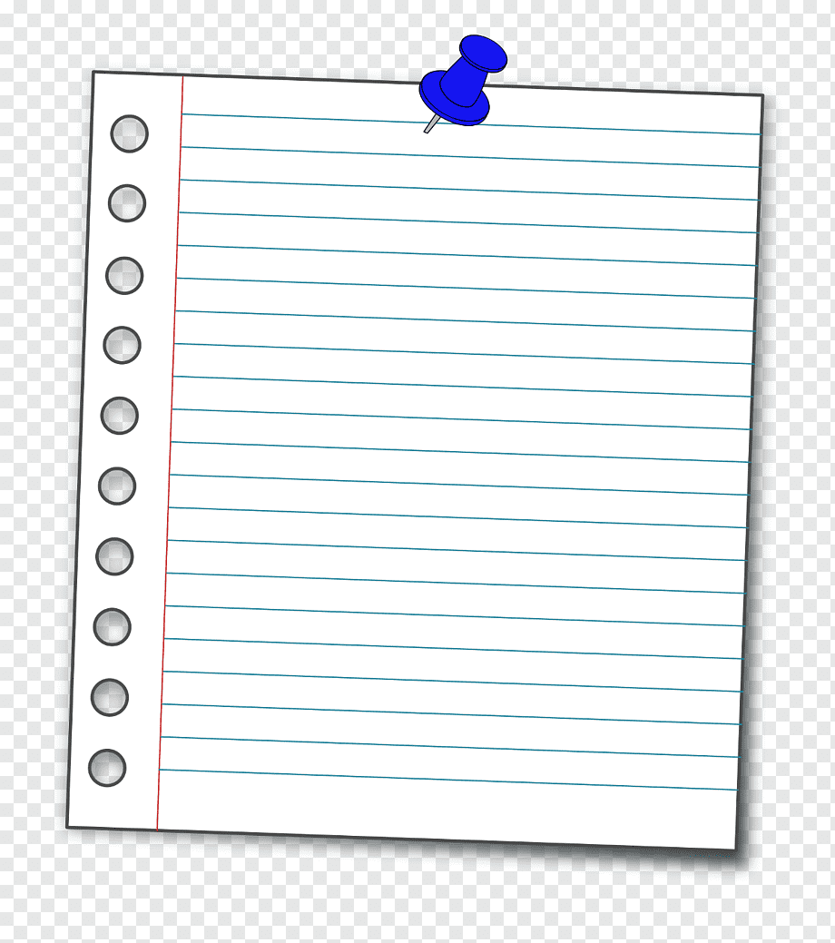 Ruled paper Post-it note Notebook, Notes, text, rectangle, material png