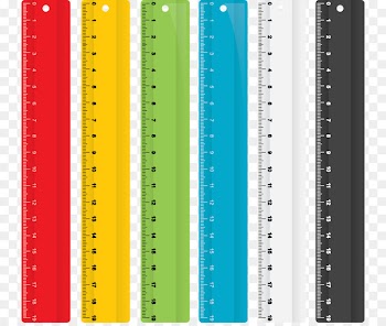 Ruler Euclidean vector Photography - Cartoon hand colored scale 