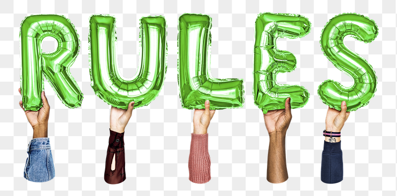 Rules word png, hands holding | Free PNG - rawpixel