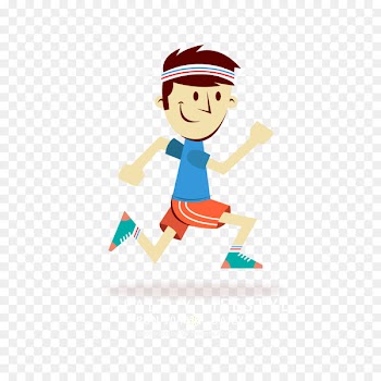 Running Cartoon - Running man vector cartoon 