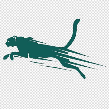 Running Cheetah Transparent Image