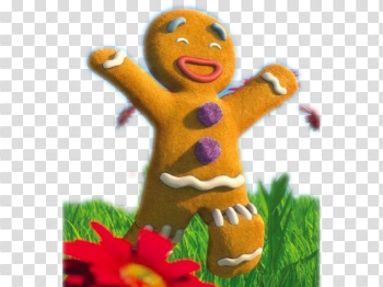 Running Gingerbread Man PNG Free Download