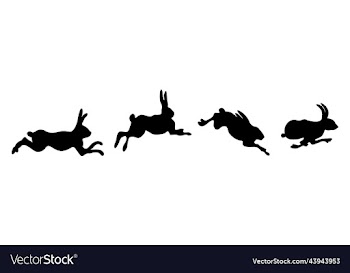 running hare