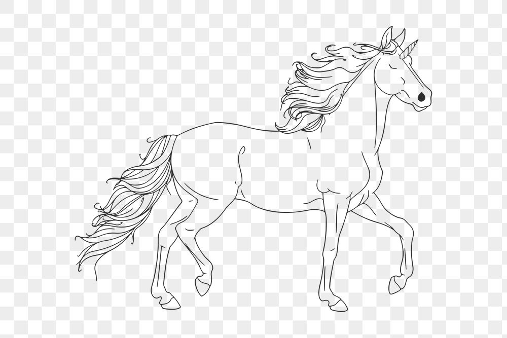 Running horse png sticker, animal | Free PNG - rawpixel
