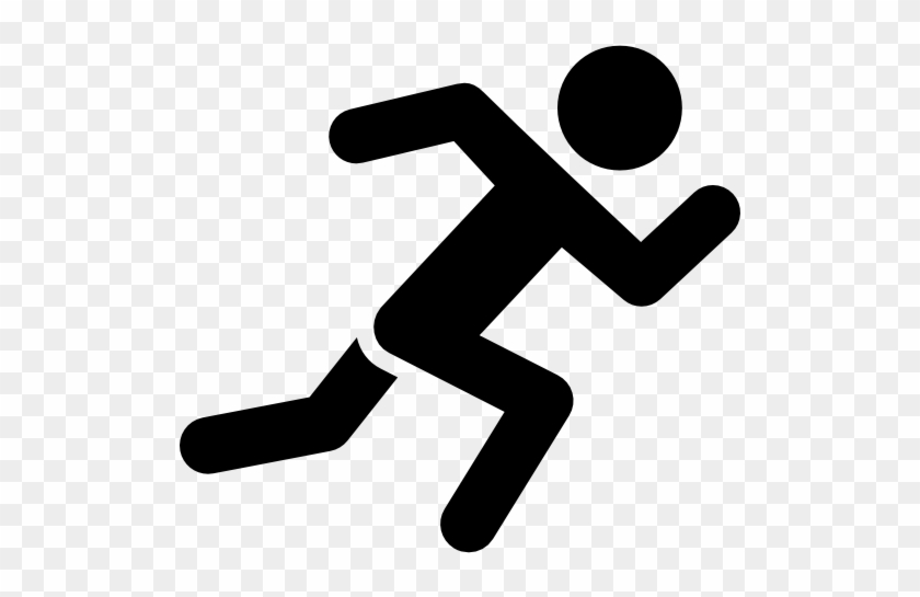 Running I Free Icon - Sprint Icon Png