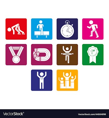 running icon set free