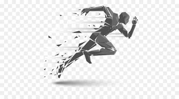 Running Illustration - the running man 