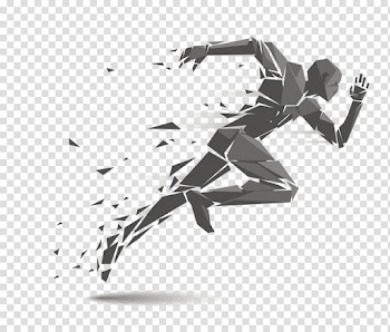 Running Man PNG Transparent Image