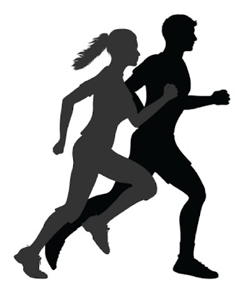 Running Silhouette Jogging Clip art - running man 