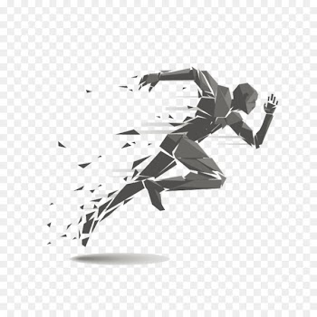 Running Track and field athletics Clip art - Running Man 