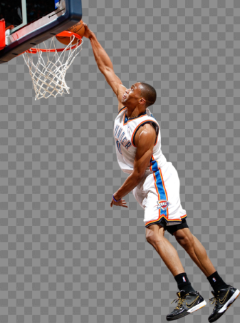 Russell westbrook dunk png » PNG Image