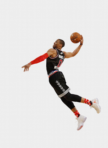Russell Westbrook Dunk PNG Transparent All-Star by freddieof on ...
