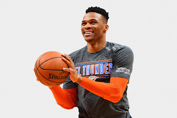 Russell Westbrook PNG Image Background
