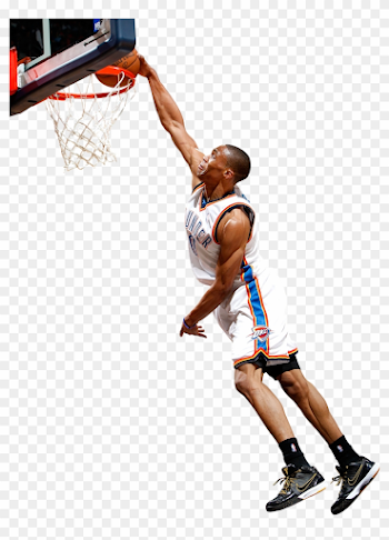 Russell Westbrook - Russell Westbrook Dunk Png, Transparent Png ...