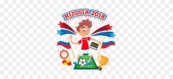 Russia 2018 World Cup Soccer Player Surrounded By Soccer - Russia 2018 World Cup Soccer Player Surrounded By Soccer