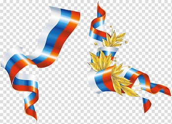 Russia Desktop , Color ribbons fluttering transparent background PNG clipart