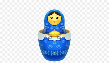Russia Matryoshka doll Toy Icon - Matryoshka 