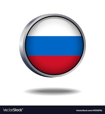 russian flag button