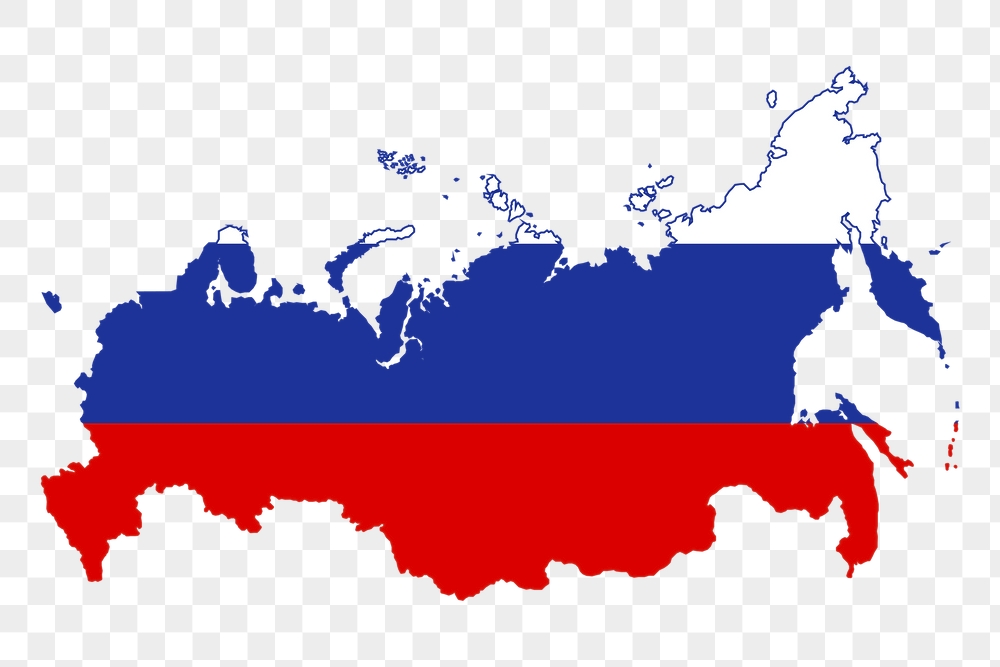 Russian flag png map sticker, | Free PNG - rawpixel