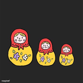 Russian nesting doll or matryoshka illustrati.. | Free stock vector - 439659