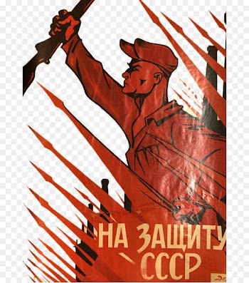 Russian Revolution Soviet Union Second World War Poster - Soviet proletarian revolutionaries 