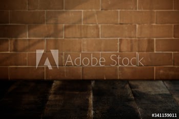 Rustic brick wall background
