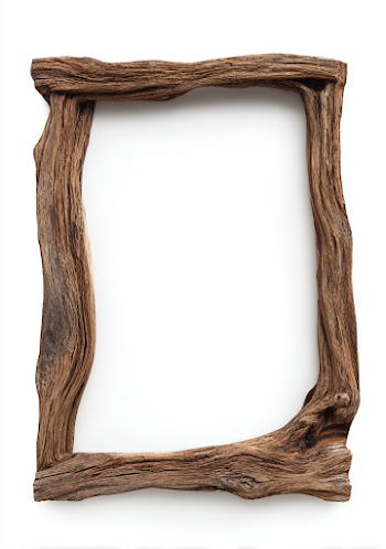 Rustic Driftwood Photo Frame