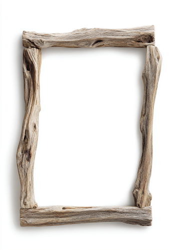 Rustic Driftwood Photo Frame