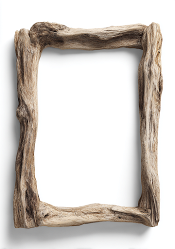 Rustic Driftwood Photo Frame